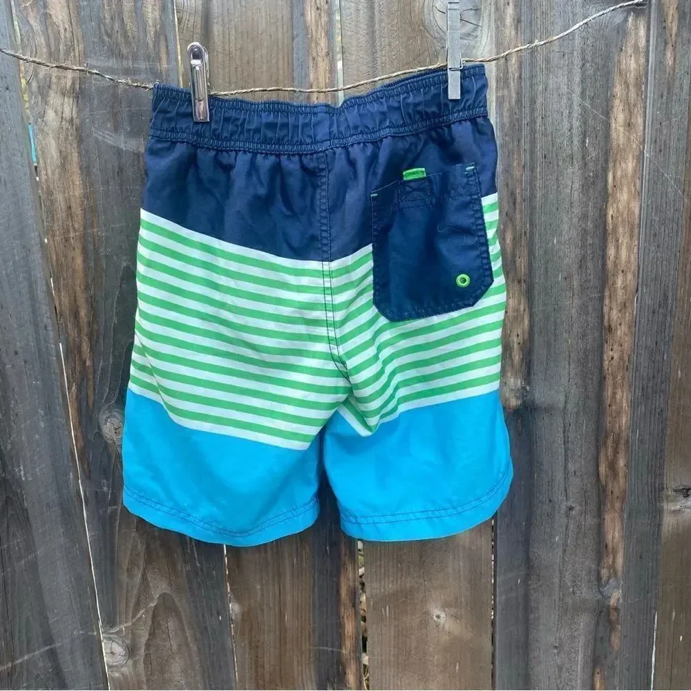 Gymboree boys Striped swim trunks